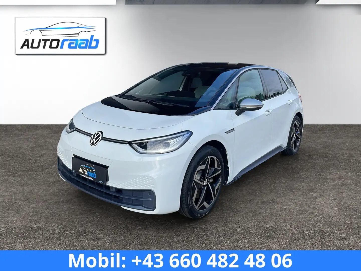 Volkswagen ID.3 Pro Performance 150 kW *LED*RFK*APP*ACC*NAVI* Weiß - 1