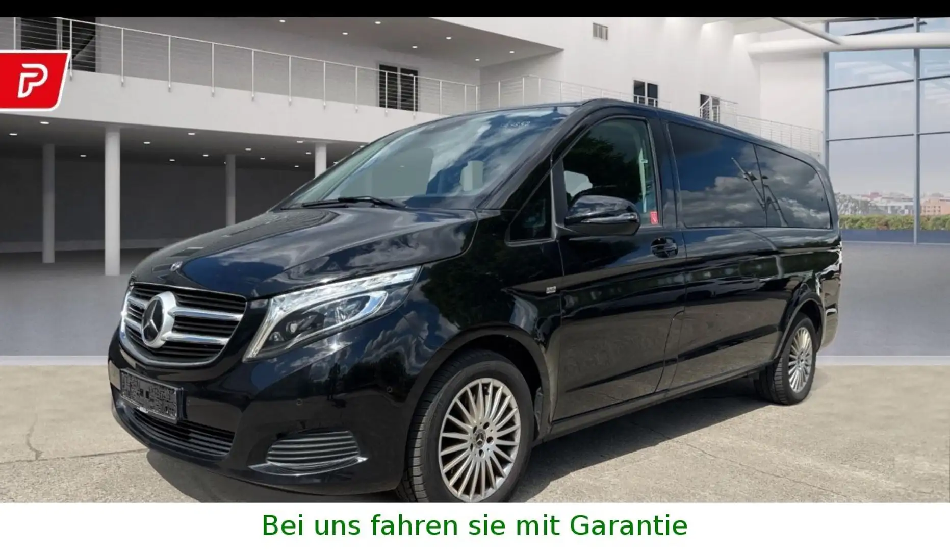 Mercedes-Benz V 250 V250 4Matic extralang 7GTronic/STH/ACC/KAME/1.Ha Zwart - 1