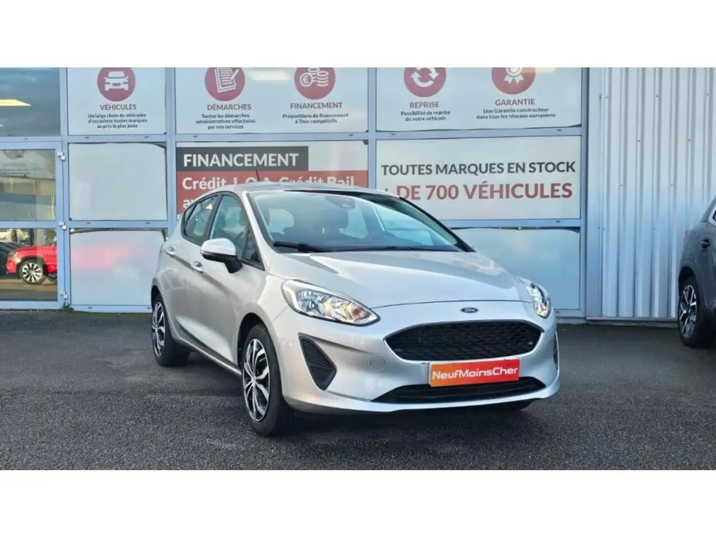 Ford Fiesta Trend 1.1i 85cv + Climatisation automatique Gris - 1