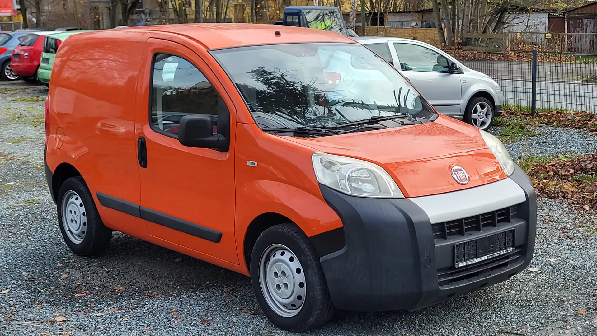 Fiat Fiorino Basis Kasten. 1.4. Erste Hand. Neue TÜV Orange - 1