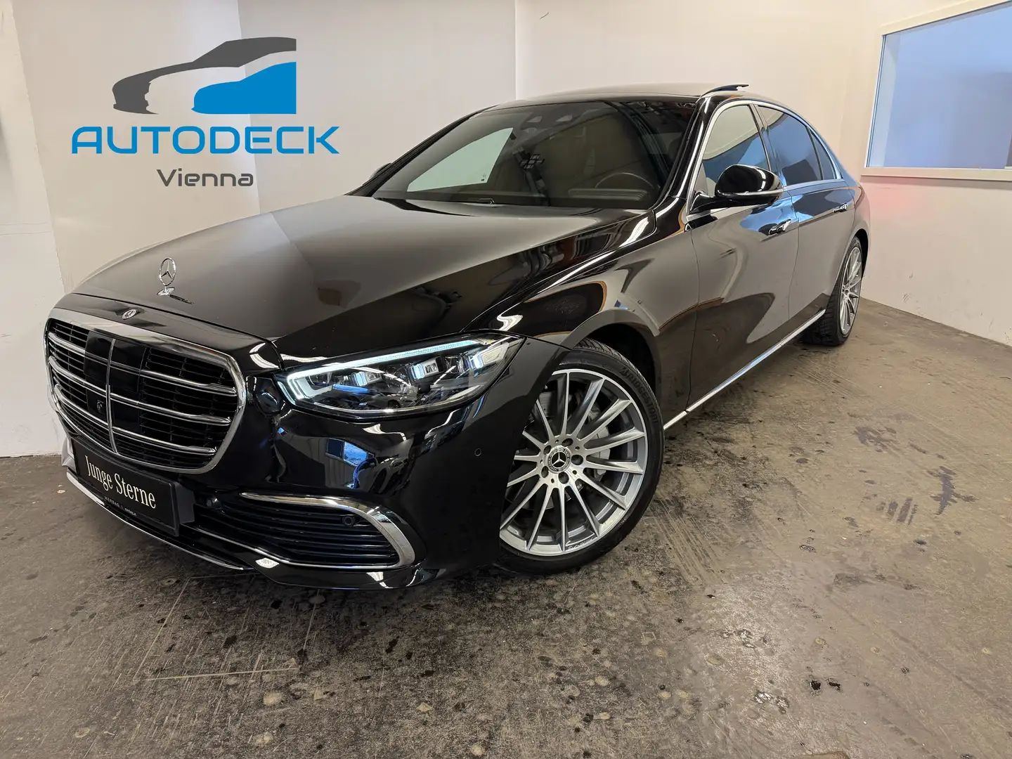 Mercedes-Benz S 350 S350d 4Matic Lang 1.Besitz/Panorama/Burmester/ Noir - 1