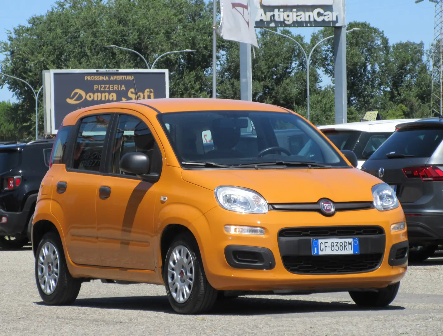 Fiat Panda 1.0 firefly hybrid s&s 70cv Arancione - 2
