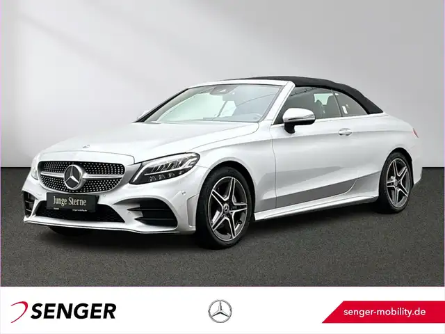 Mercedes-Benz C 180 Cabrio AMG Totwinkel Kamera CarPlay LED