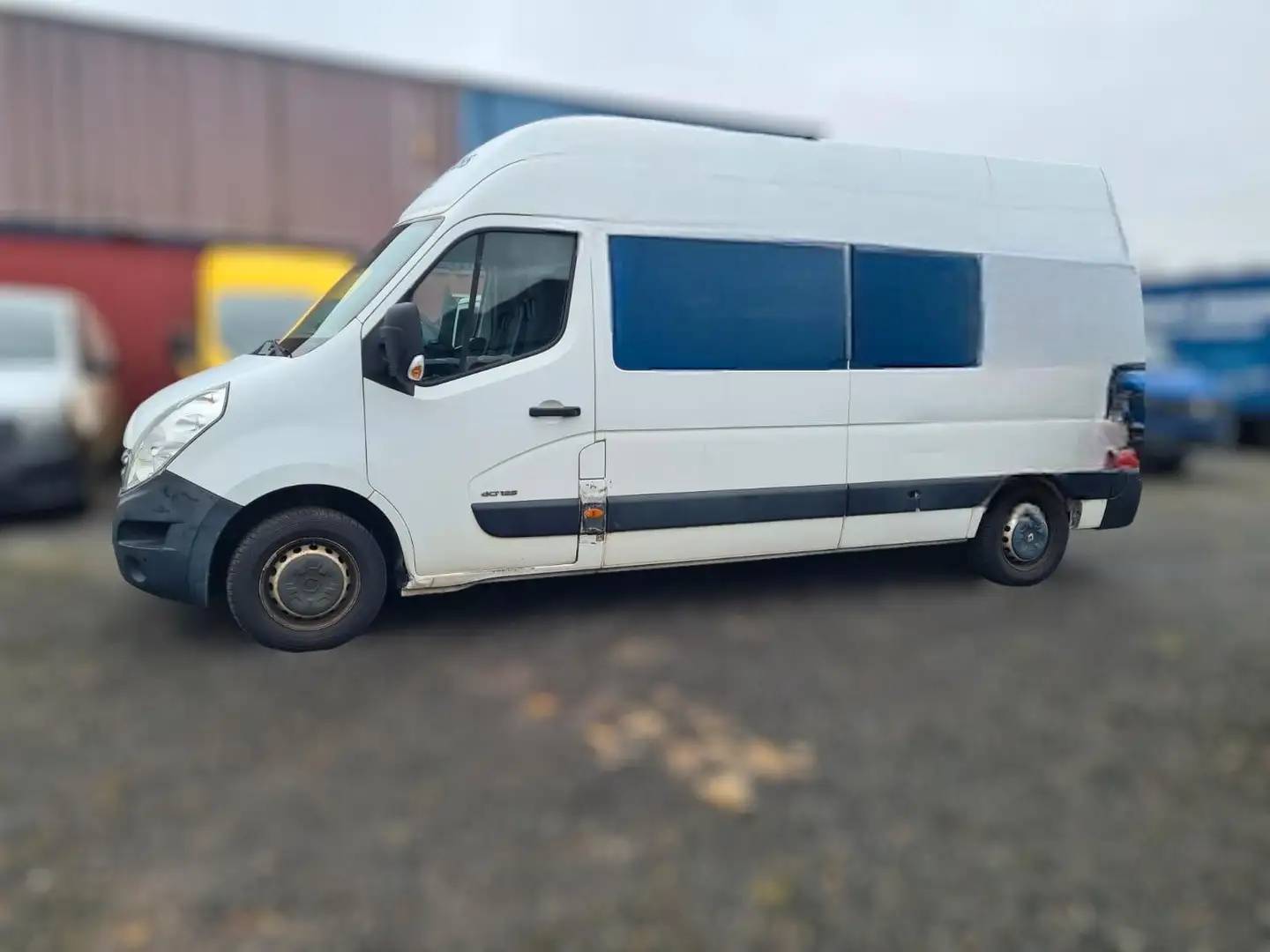 Renault Master Kasten L3H3 GKa 3,5t Glastransport Aufbau White - 2