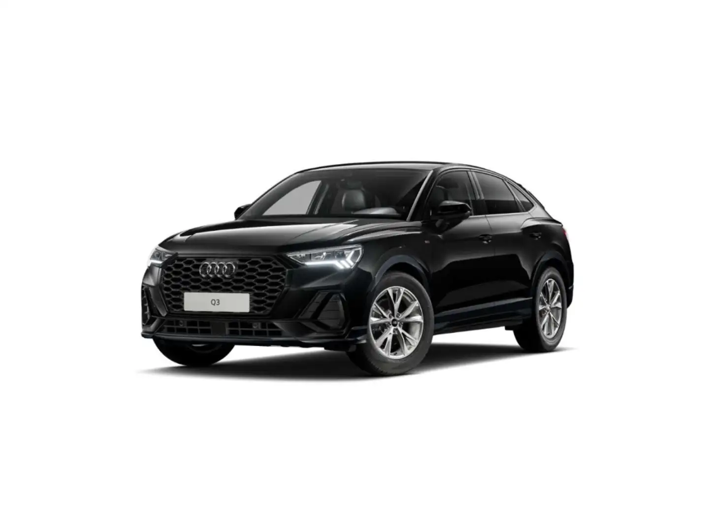 Audi Q3 Sportback 35 TDI S line Schwarz - 2