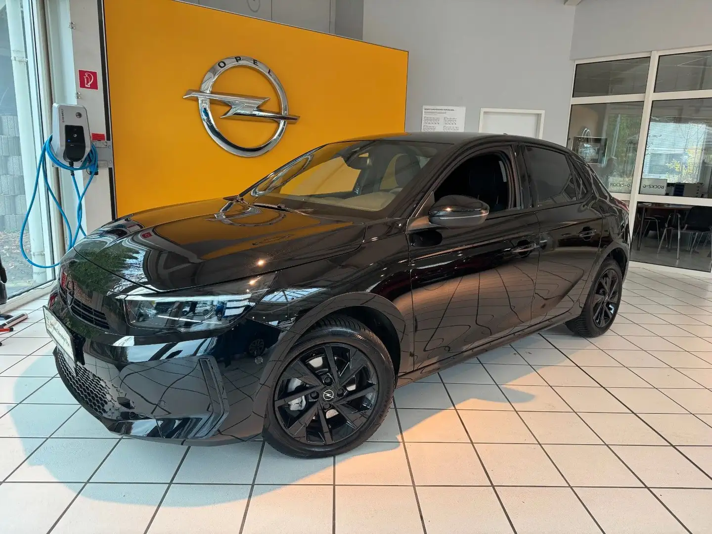 Opel Corsa F GS Navi+LED+Kamera Noir - 1