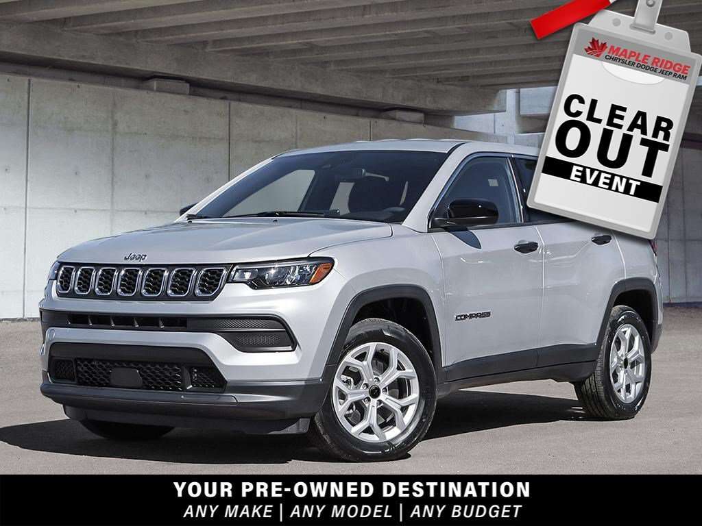 2026 Jeep Compass Sport 4X4 - $2,500 IN DEMO SAVINGS!!!
