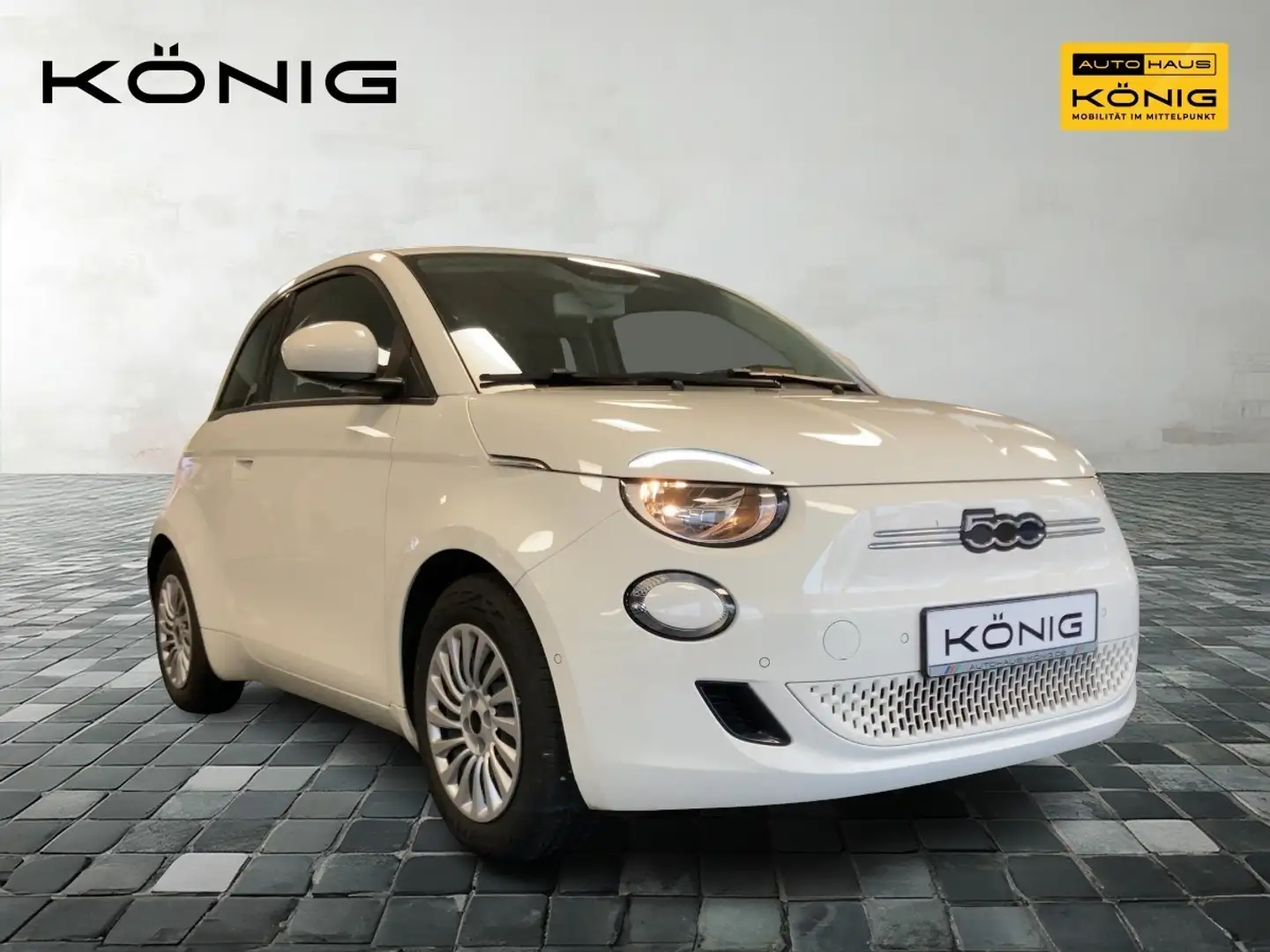 Fiat 500e MY23 Klima, PDC, Sitzheizung Weiß - 2