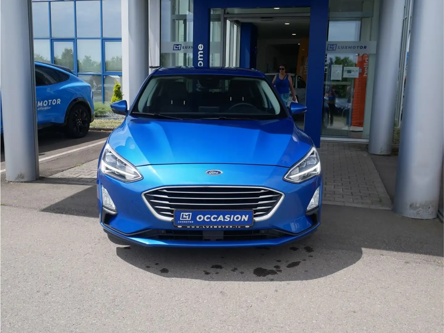 Ford Focus 1.5 TDCI EcoBlue Titanium Business GAR 02/2026 Bleu - 1