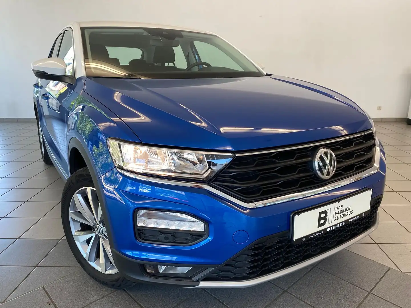 Volkswagen T-Roc 1.5 TSI DSG, ACC SHZ KAMERA EL.HECKKLAPPE DAB+ Blau - 2