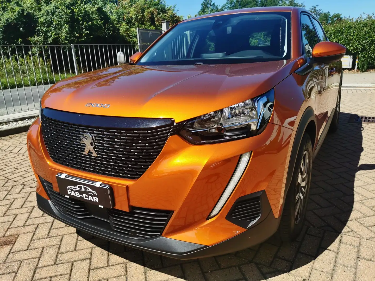 Peugeot 2008 1.5 bluehdi Active Pack s Arancione - 2