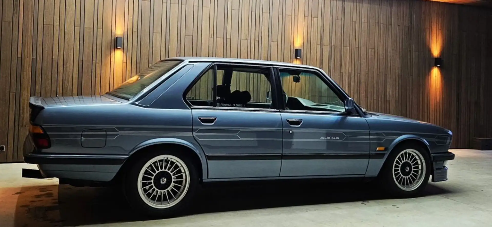 Alpina B9 3.5 (1983) E28 baltic blue airco sunroof lovely! Blauw - 2