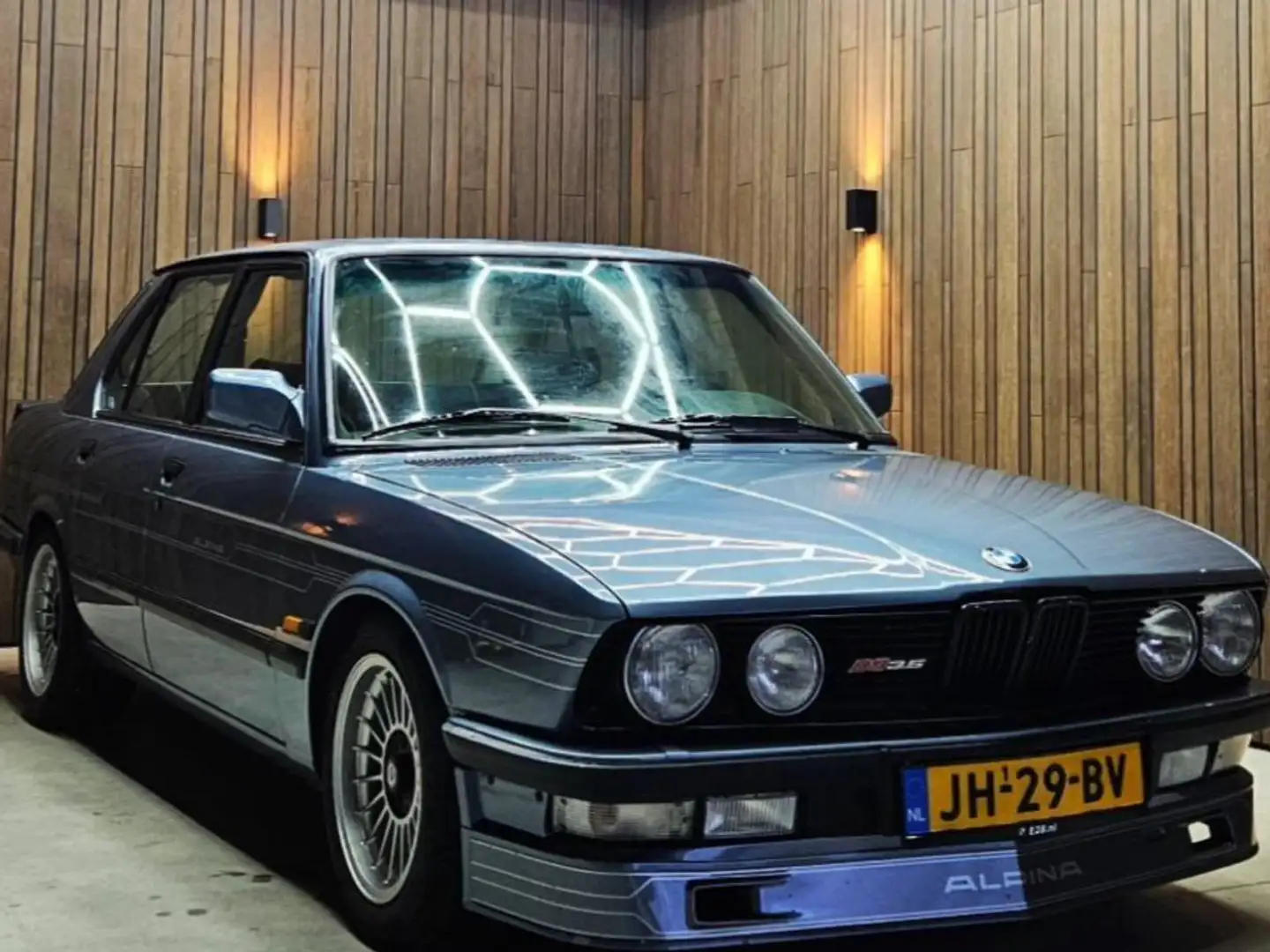 Alpina B9 3.5 (1983) E28 baltic blue airco sunroof lovely! Blauw - 1