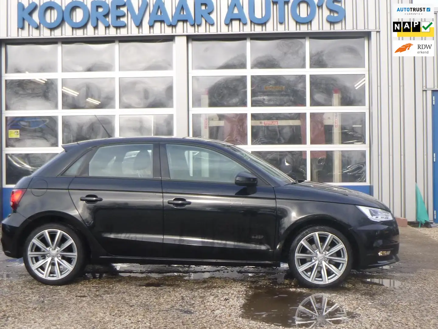 Audi A1 Sportback 1.0 TFSI Design Pro Line Plus 2 JAAR GAR Zwart - 1