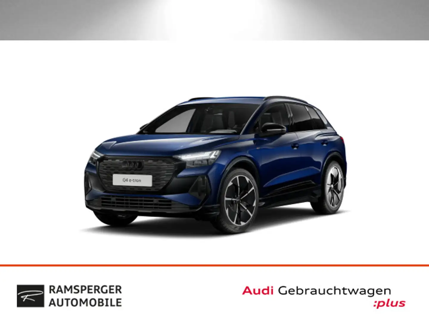 Audi Q4 e-tron 55 quattro 250 kW Blau - 1