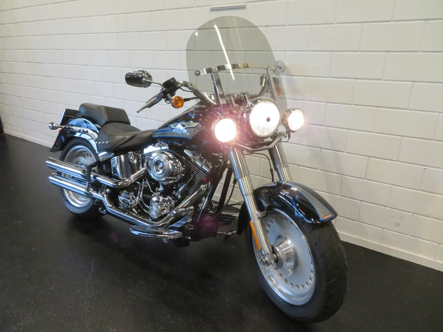 Harley-Davidson Fat Boy FLSTF FATBOY SOFTAIL SUPER! Albastru - 2