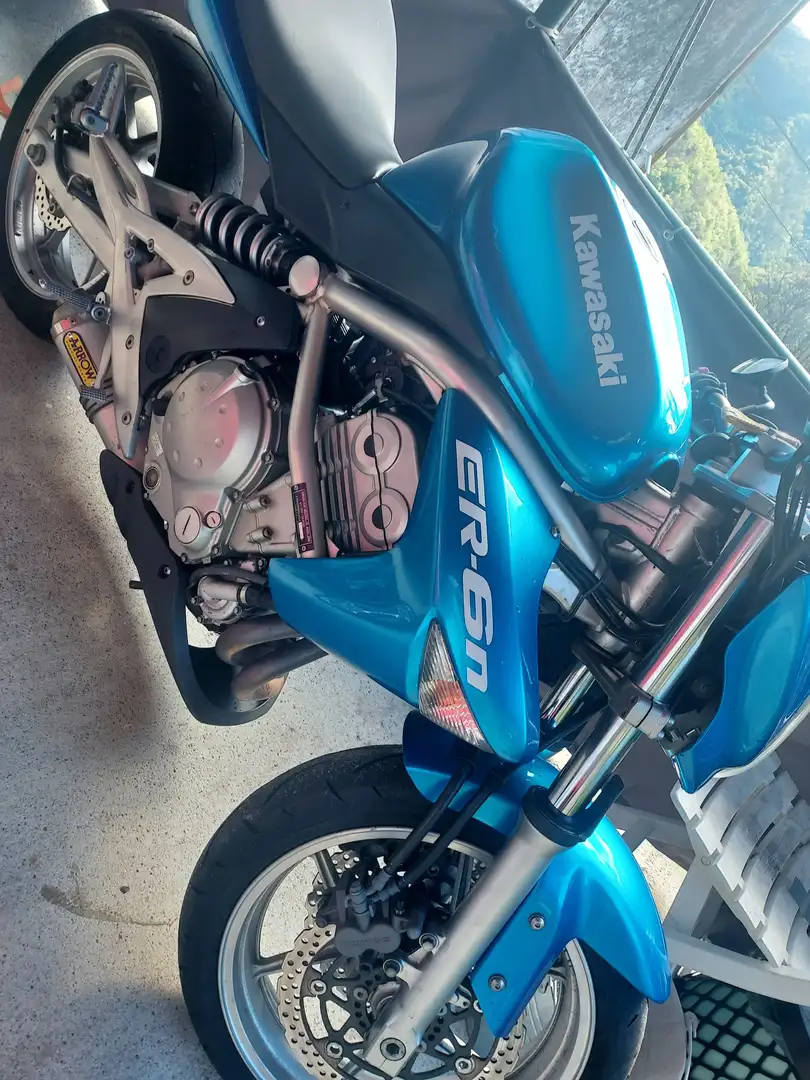 Kawasaki ER - 6 N Albastru - 2
