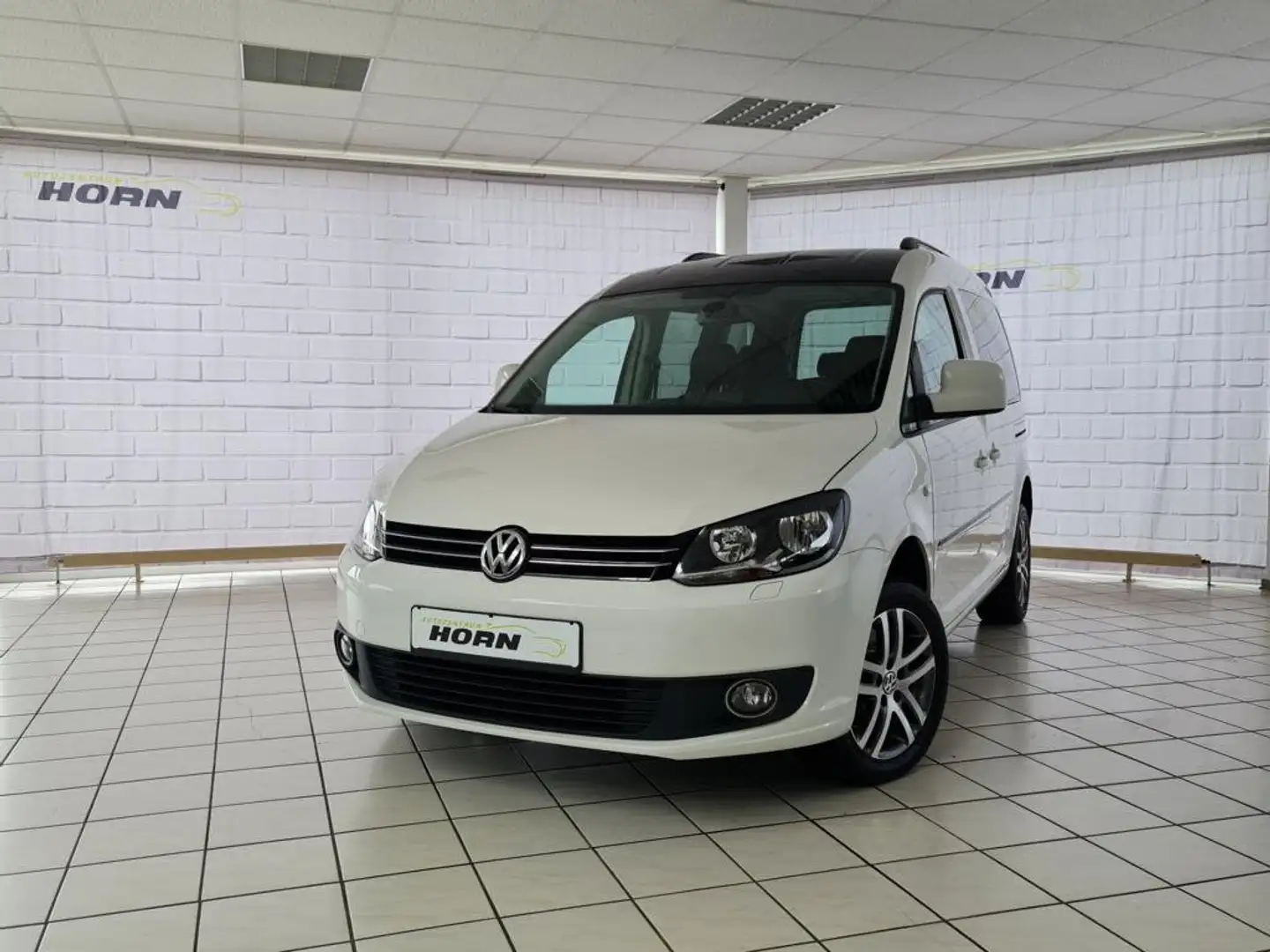 Volkswagen Caddy Edition30, unfallfrei, AHK, Navi, Scheckheft, PDC Blanc - 1