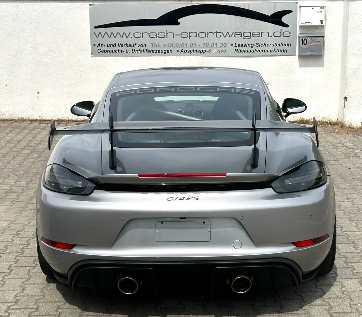 Porsche Cayman 4.0 GT4 RS / Weissachpaket Silber - 1