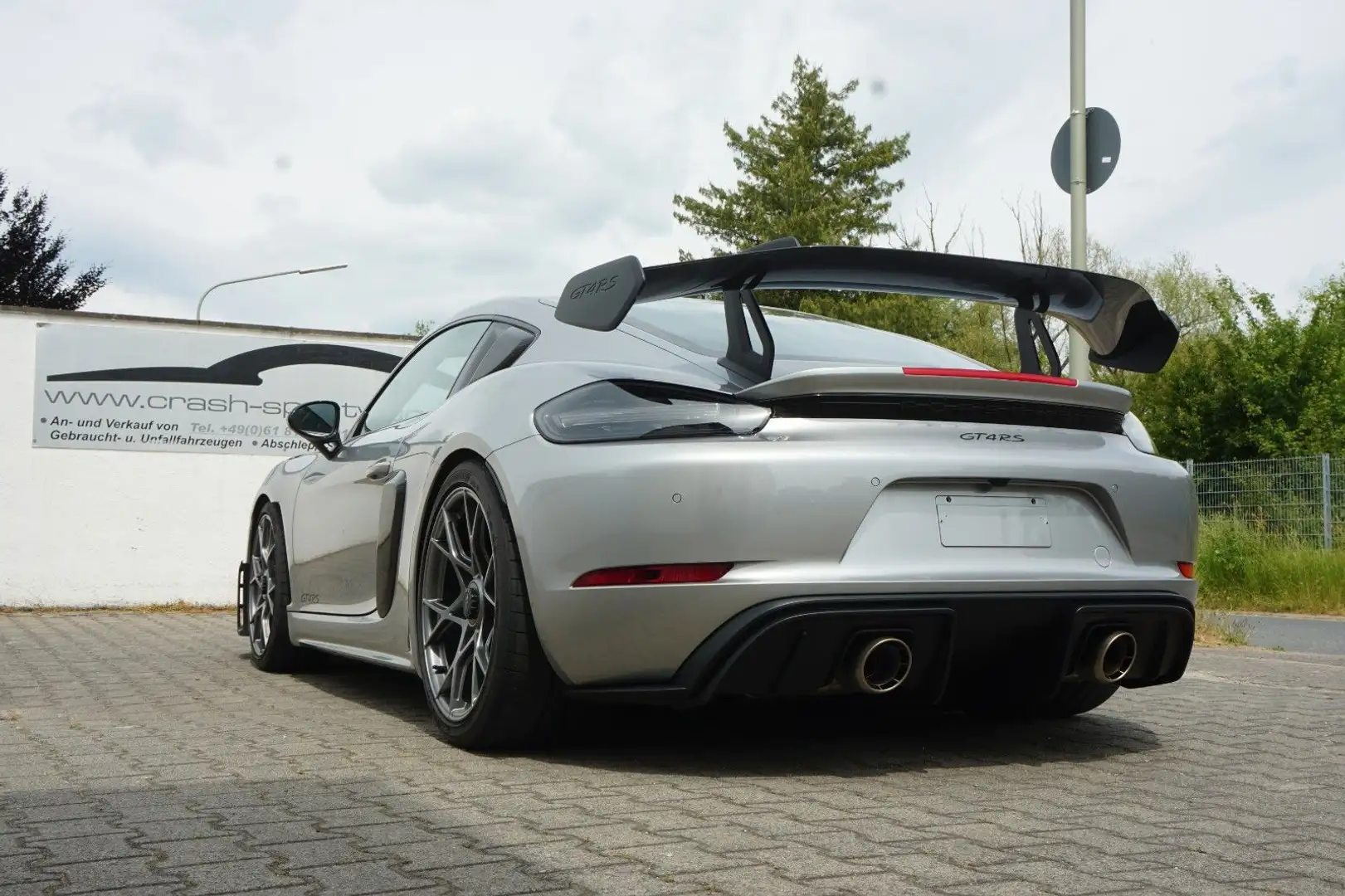 Porsche Cayman 4.0 GT4 RS / Weissachpaket Silber - 2