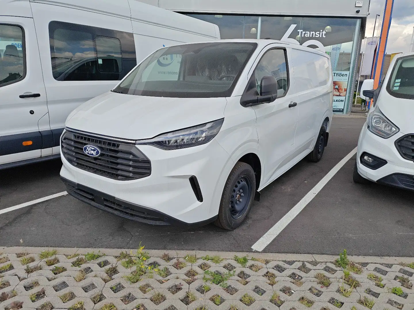 Ford Transit Custom 300S TD Trend AUT Blanc - 2