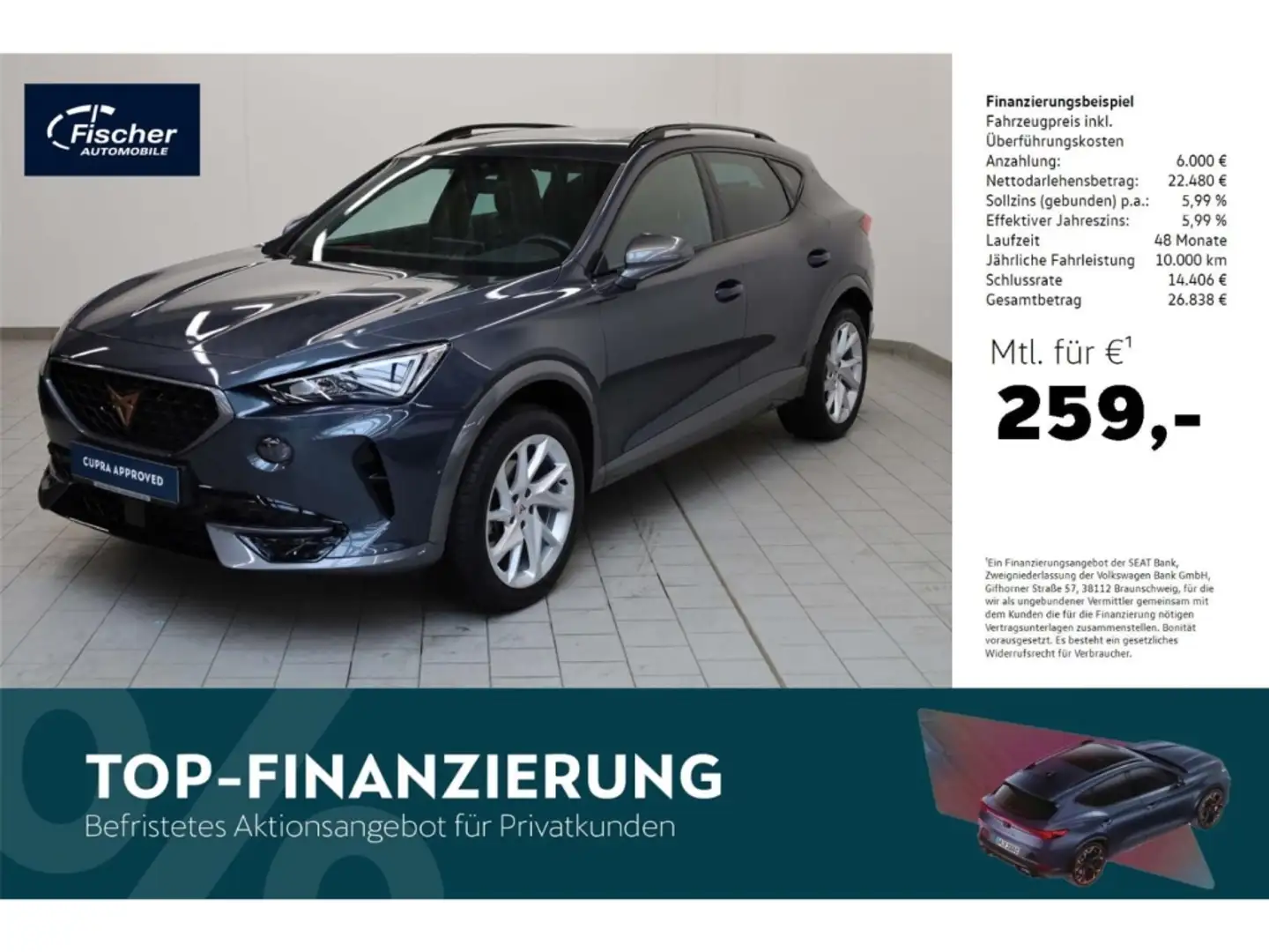 CUPRA Formentor 1.5 TSI Grau - 1