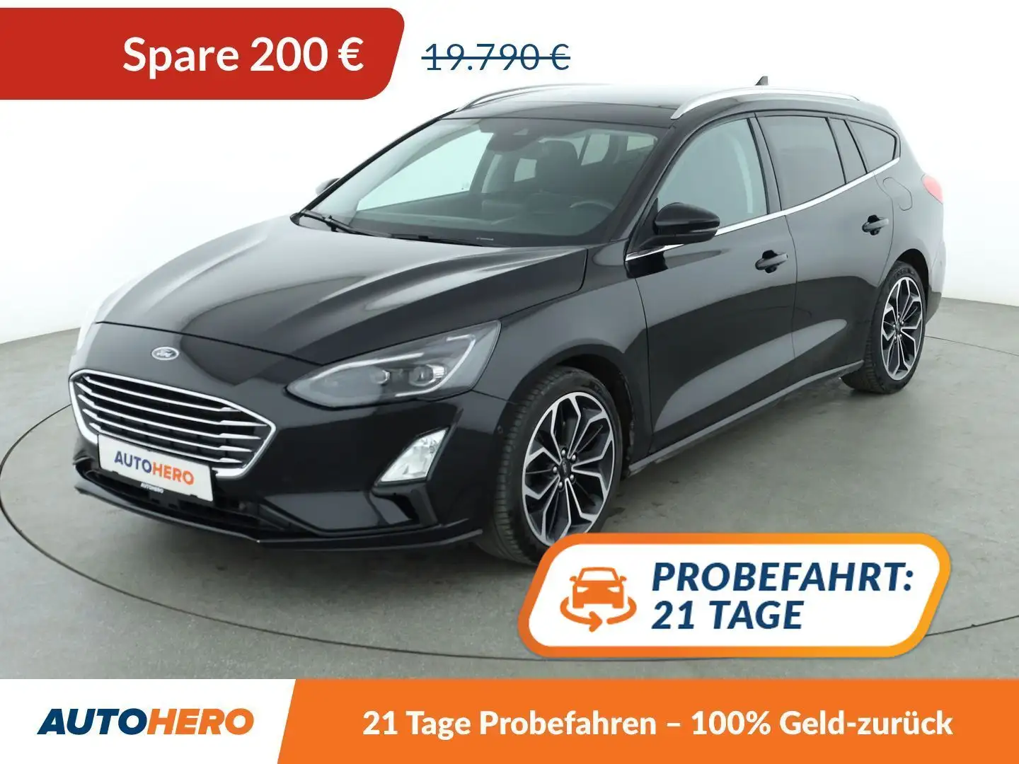 Ford Focus 1.5 EcoBoost Titanium Aut.*NAVI*ACC*PDC*DAB* Noir - 1