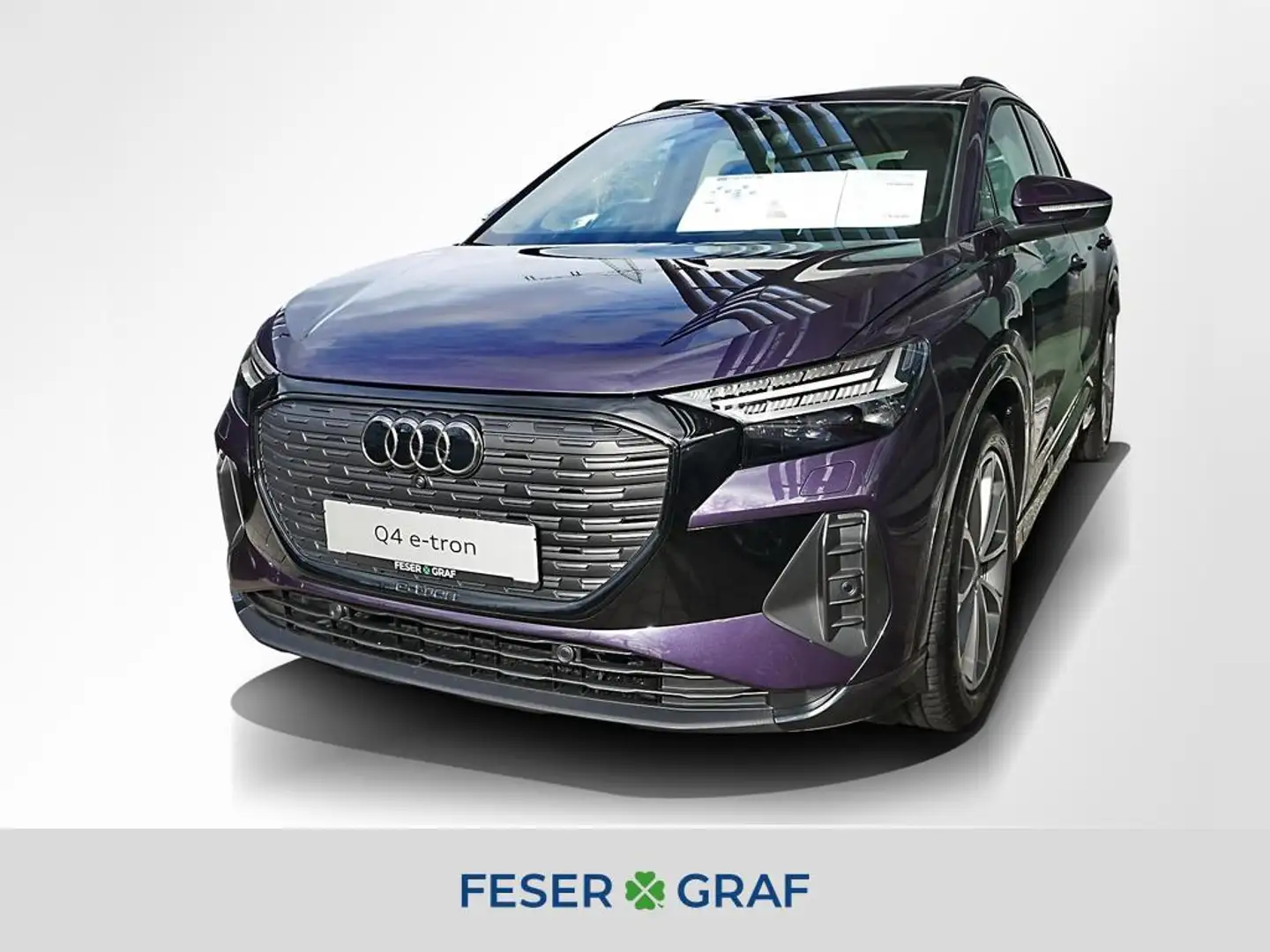 Audi Q4 e-tron 55 quattro SONOS Matrix RüKa Violett - 1