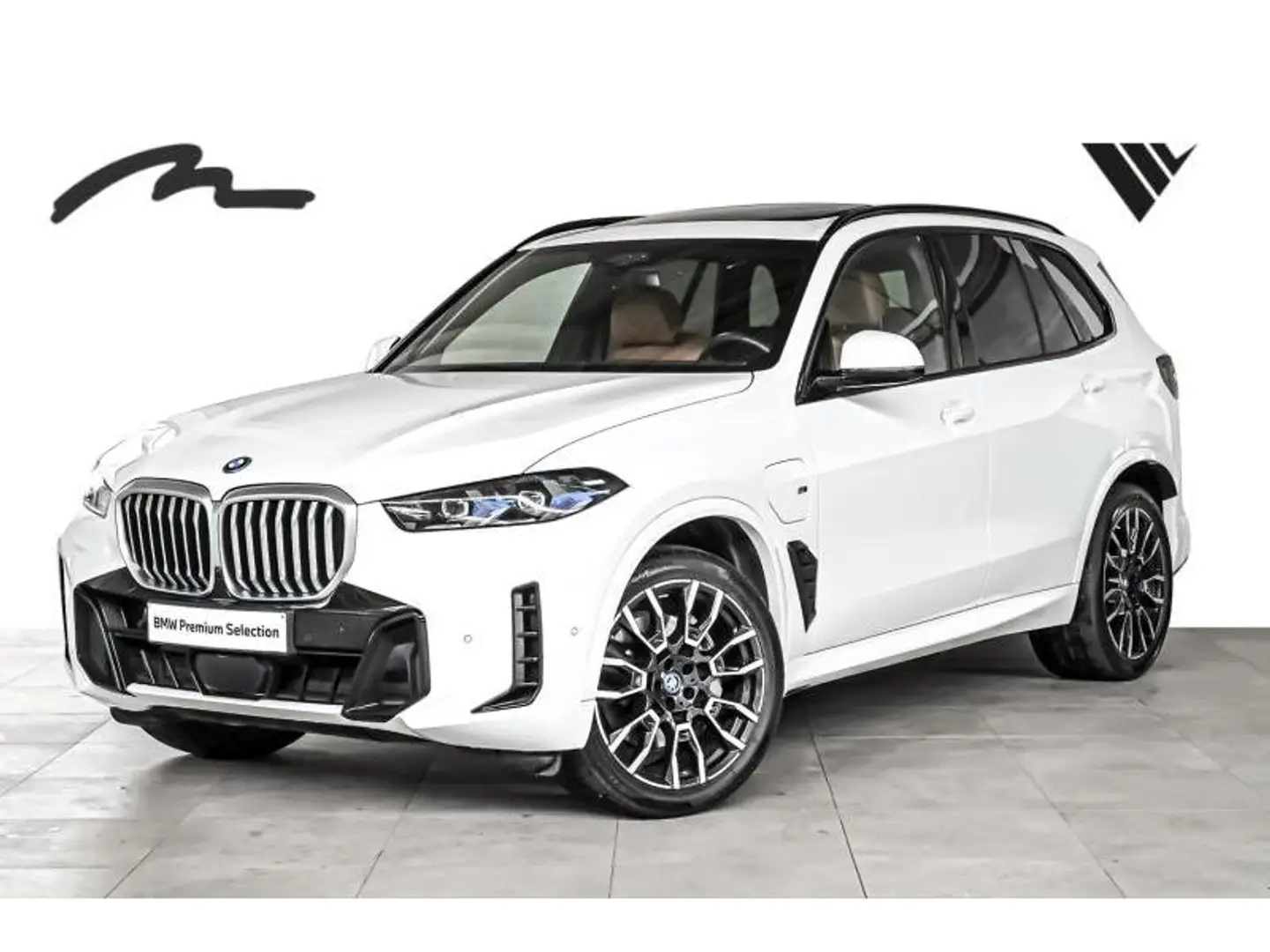 BMW X5 NEW PRICE: 138.013€-2ans/jaar garantie Blanc - 1