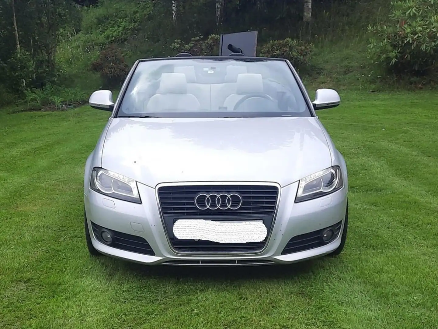Audi A3 A3 Cabriolet 1.9 TDi Ambition S line DPF Argent - 1