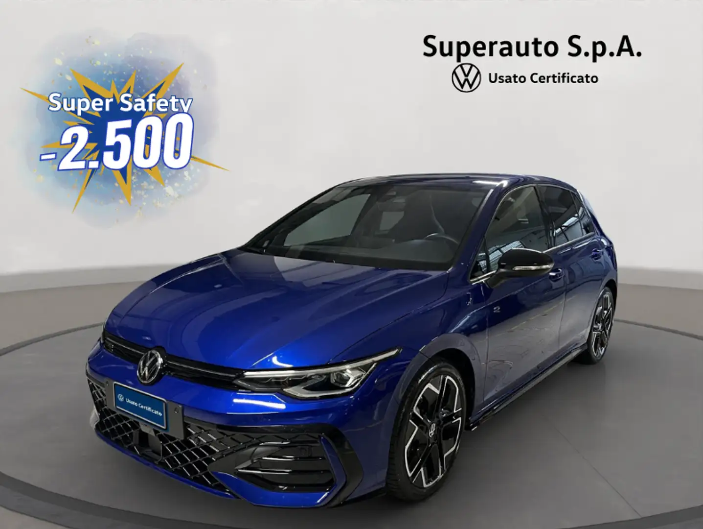 Volkswagen Golf 2.0 TDI 150 CV DSG SCR R-Line Plus Bleu - 1