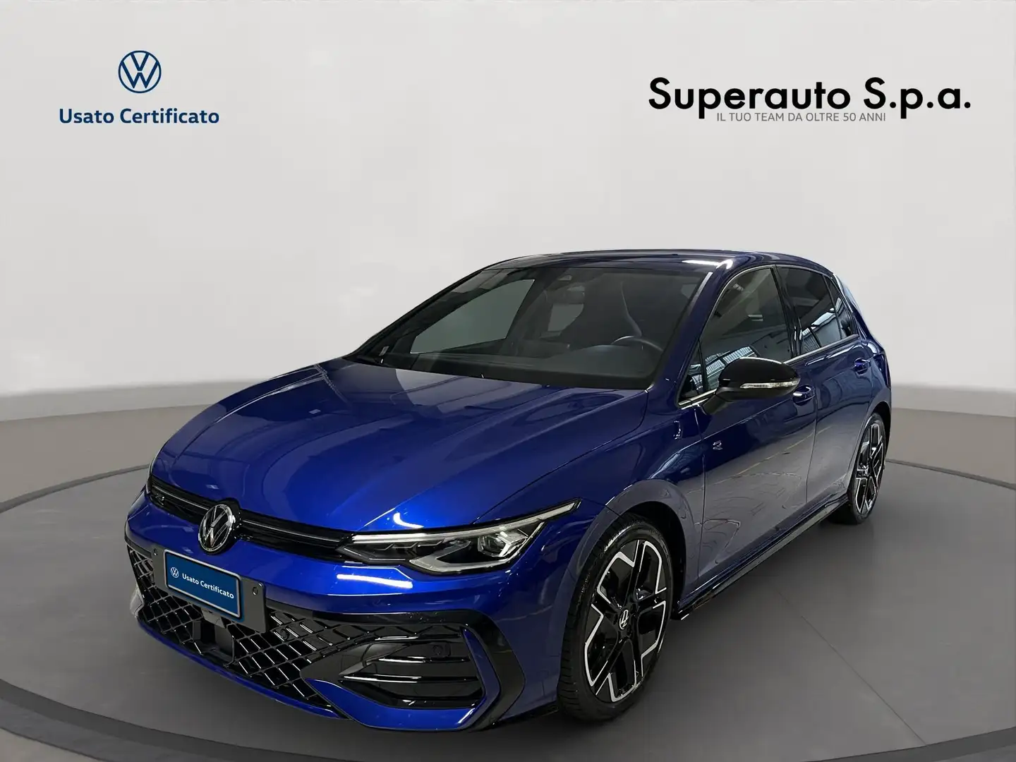 Volkswagen Golf 2.0 TDI 150 CV DSG SCR R-Line Plus Blau - 1