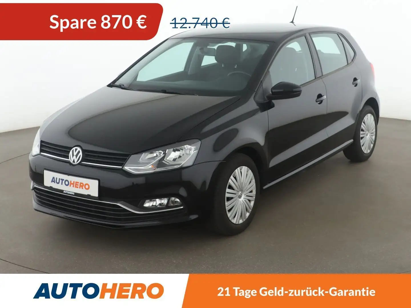 Volkswagen Polo 1.2 TSI Comfortline BMT*PDC*TEMPO*KLIMA*GARANTIE* Noir - 1