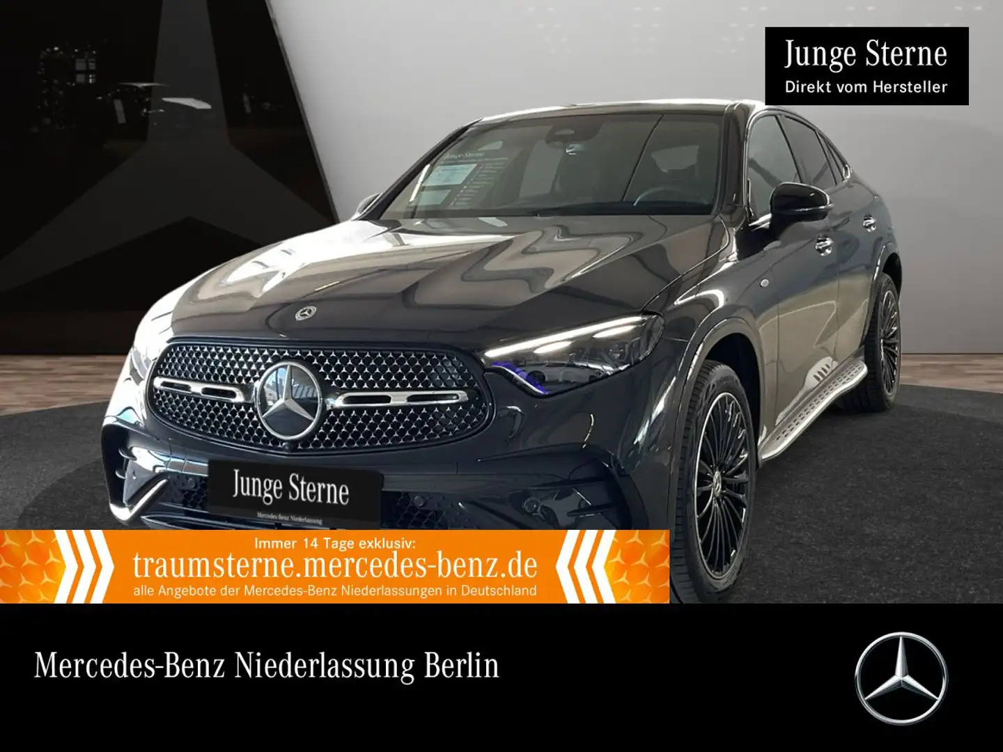 Mercedes-Benz GLC 400 e 4M AMG+NIGHT+PANO+360+AHK+BURMESTER+TOTW Grau - 1