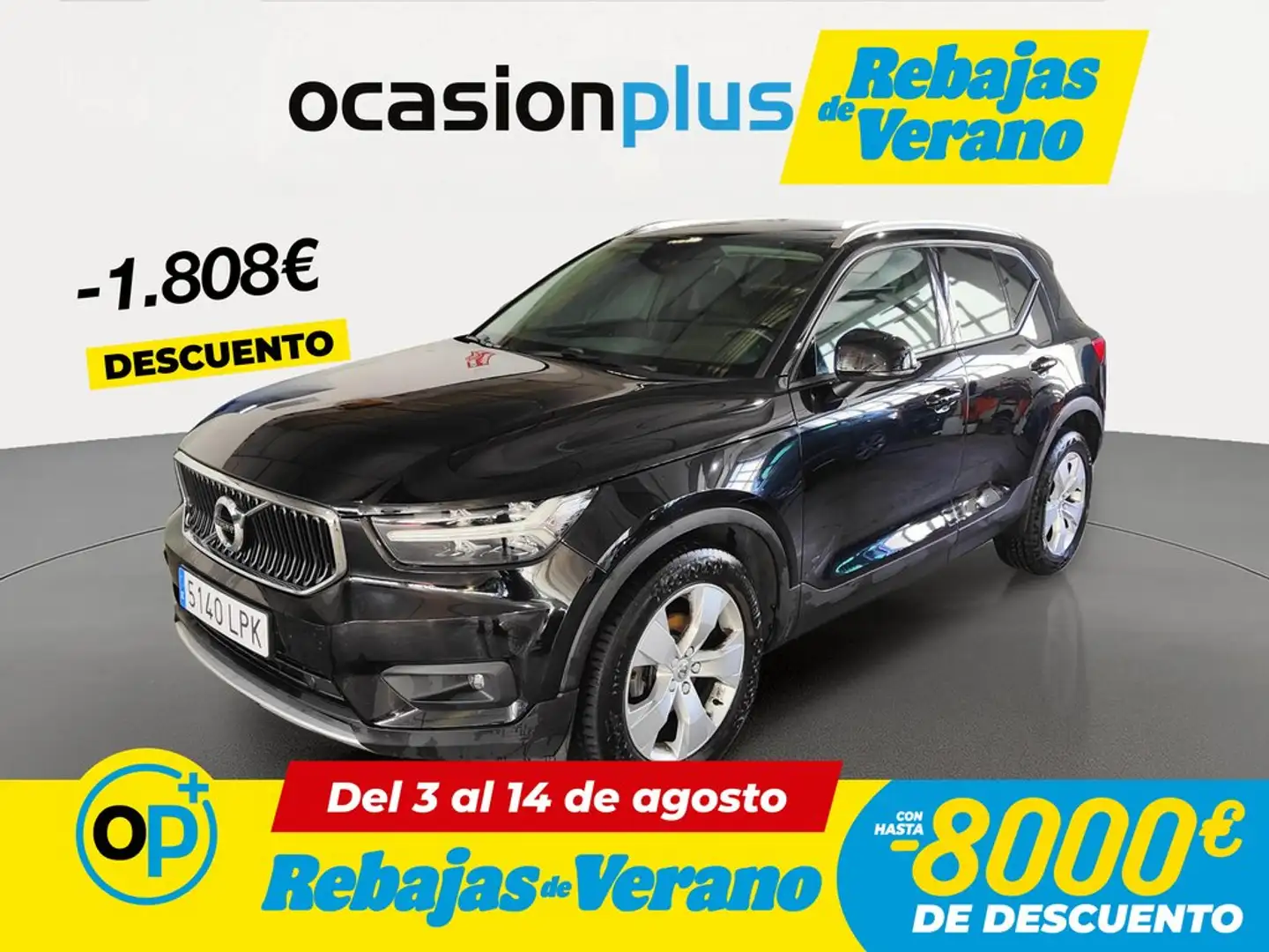 Volvo XC40 T3 Business Plus Negro - 1