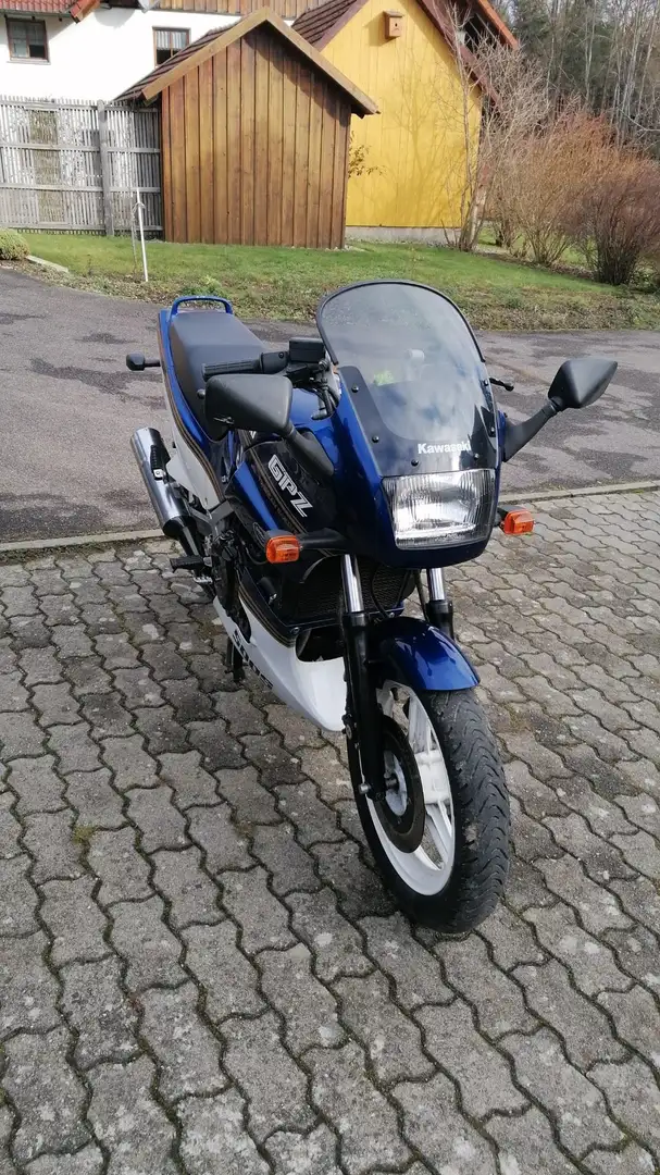 Kawasaki GPZ 500 S Mavi - 1