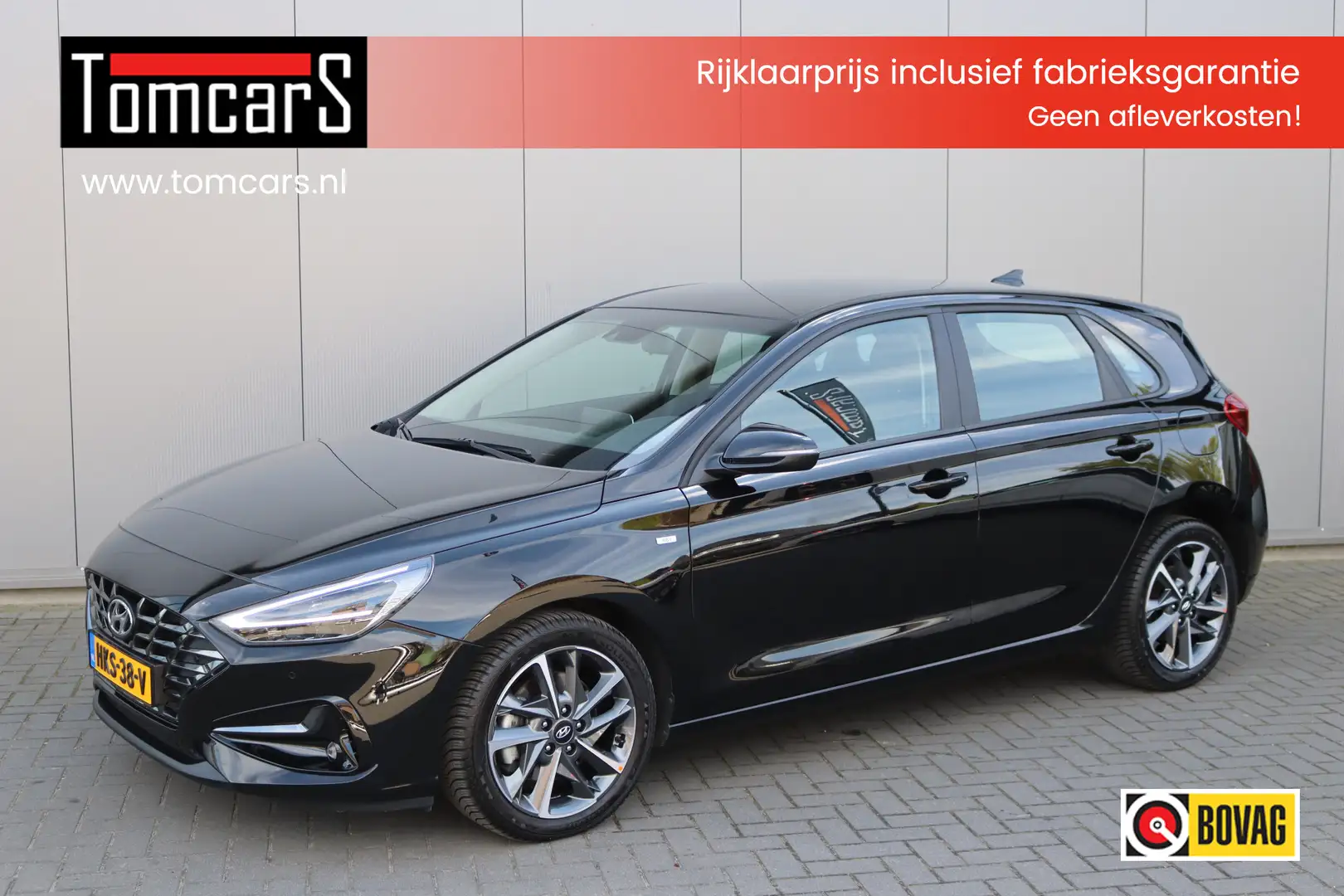 Hyundai i30 120PK T-GDi Hybrid Automaat Comfort Smart Navigati Negro - 1