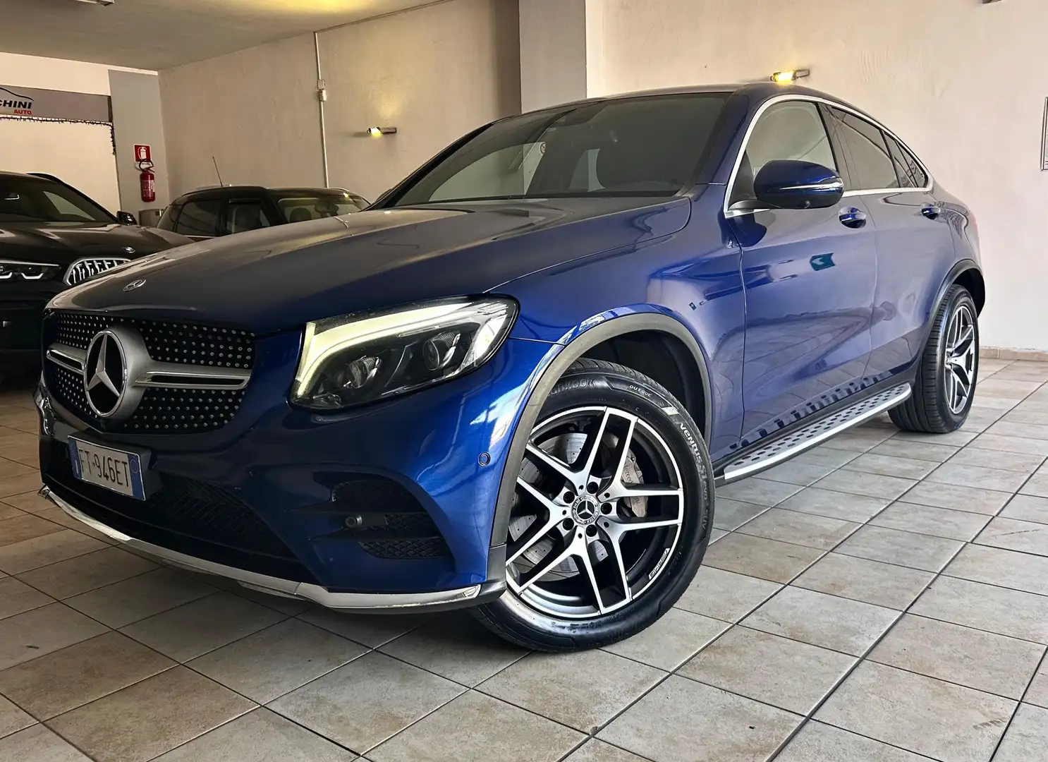 Mercedes-Benz GLC 250 d Coupe AMG Premium 4matic auto Blu/Azzurro - 1