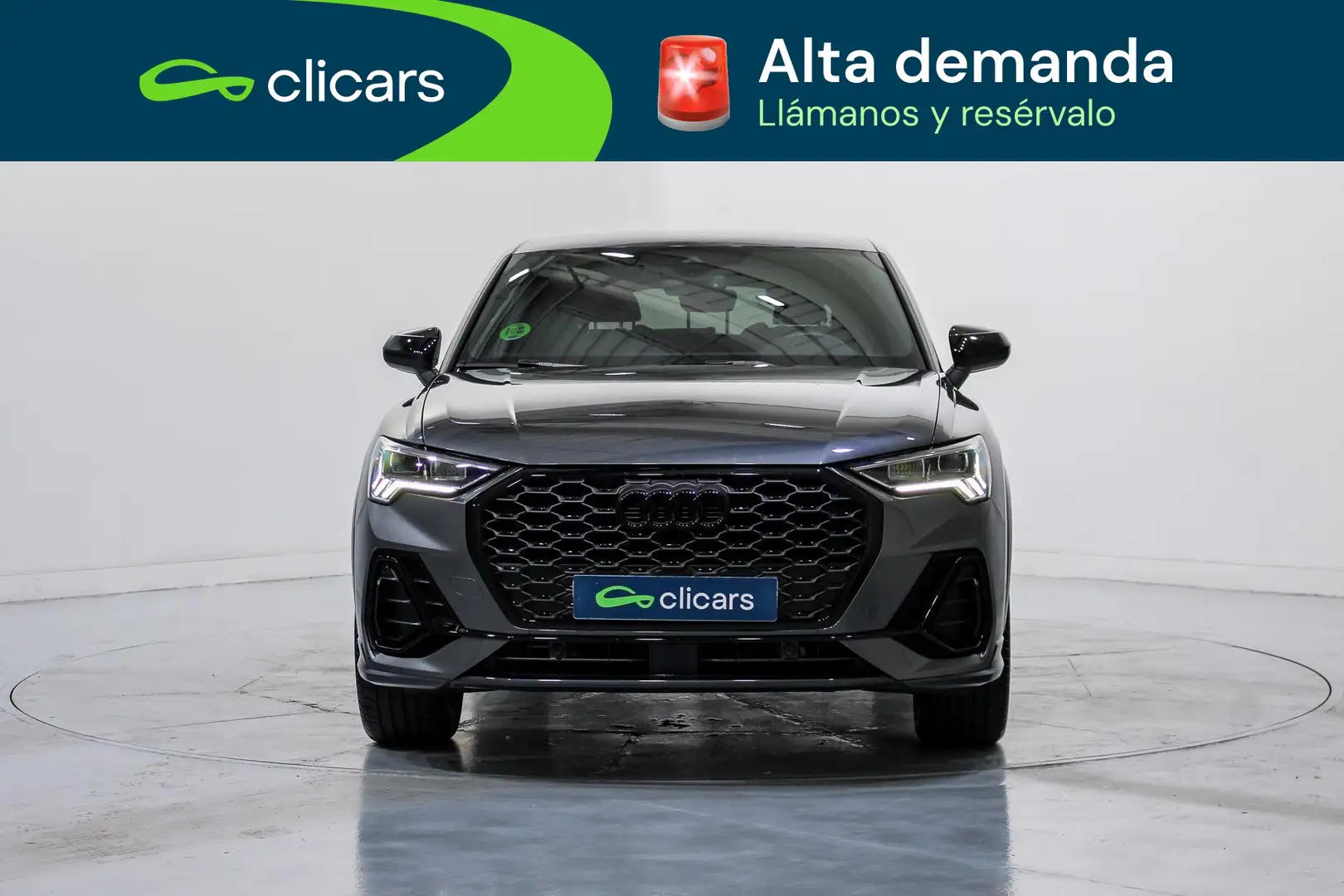 Audi Q3 Sportback 35 TDI Black line S tronic Gris - 2