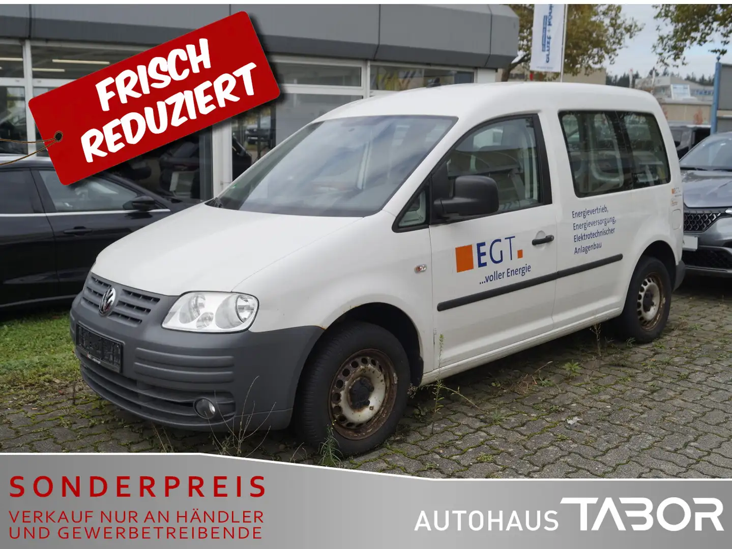 Volkswagen Caddy Kasten EcoFuel Weiß - 1