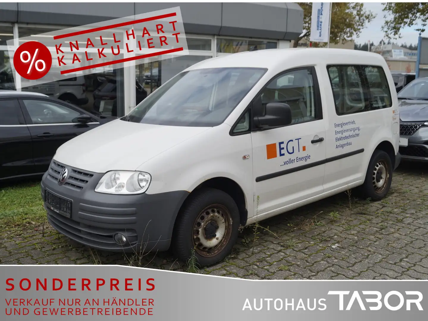 Volkswagen Caddy Kasten EcoFuel Weiß - 1