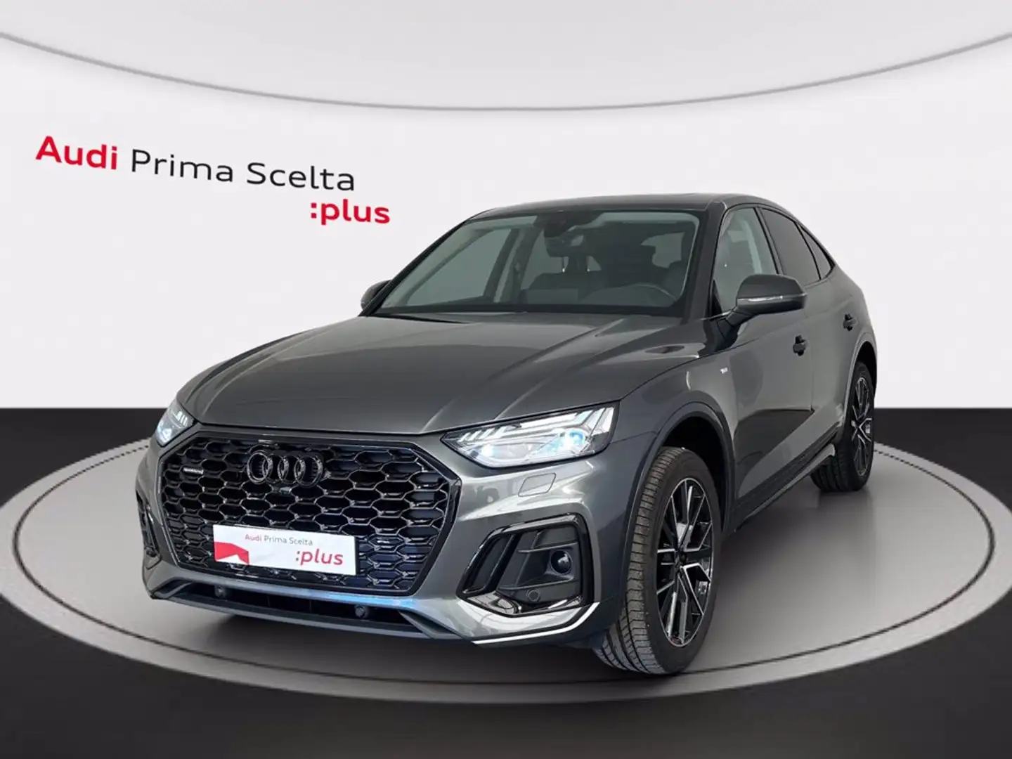 Audi Q5 sportback 40 2.0 tdi mhev 12v s line plus quattro Grigio - 1