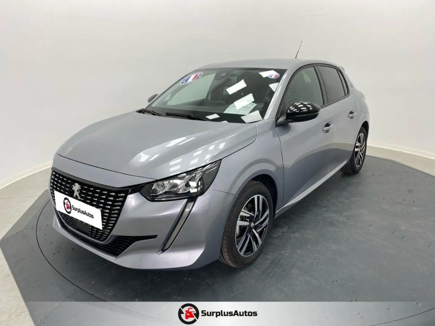 Peugeot 208 (2) PureTech 100 S&S EAT8 ROADTRIP Gris - 1