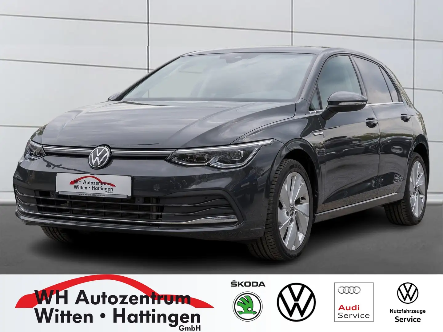 Volkswagen Golf VIII 2.0 TSI 4Motion Style STANDHZG NAVI AHK RE... Grau - 1