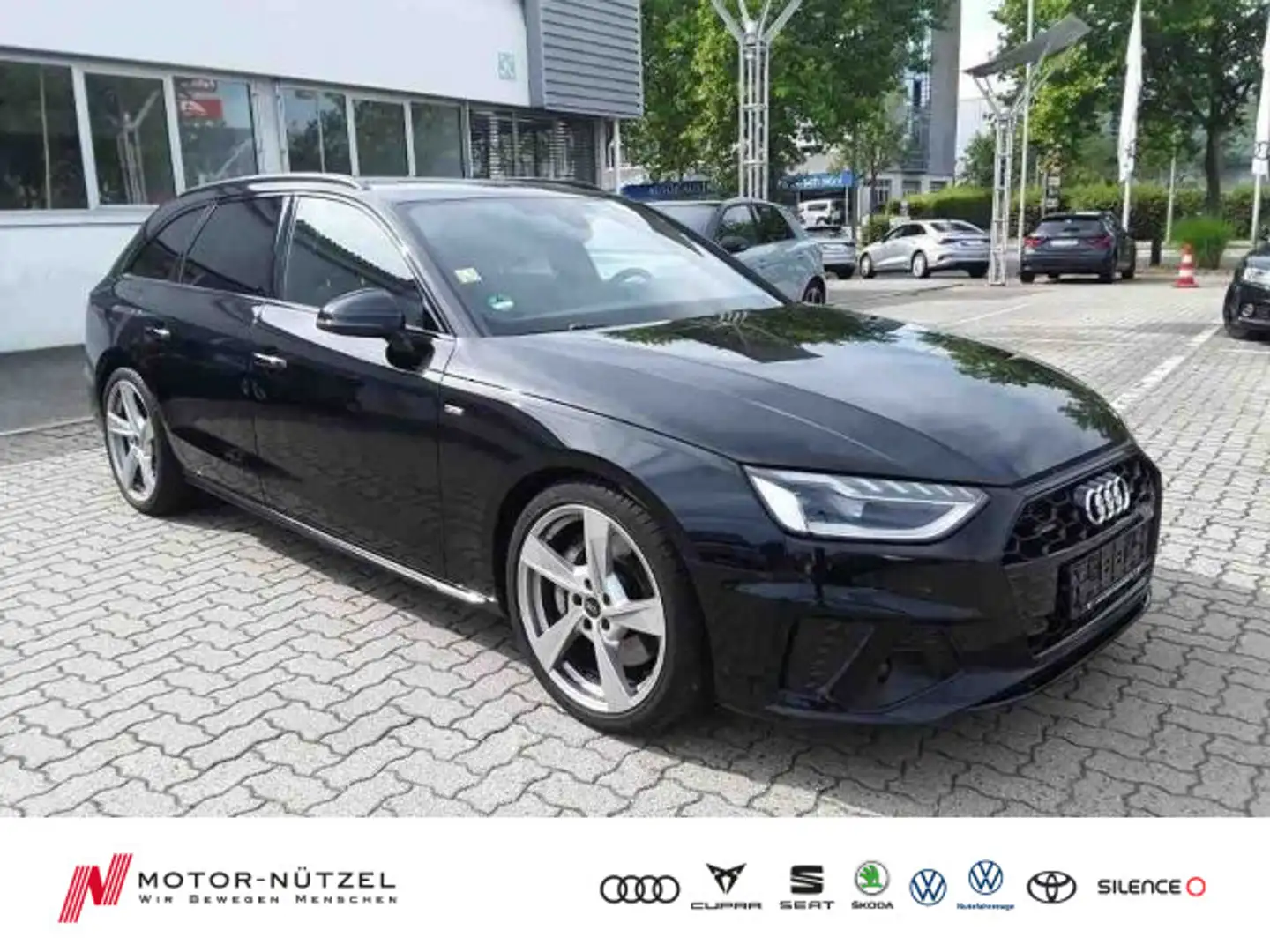 Audi A4 50 TDI QU S-LINE LED+NAVI+PANO+AHK-VORB Zwart - 1