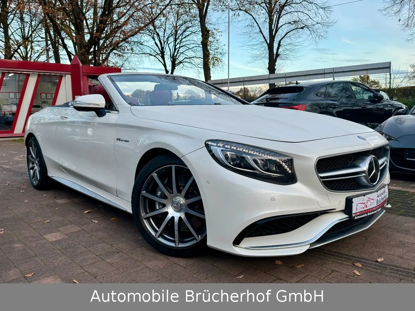Mercedes-Benz S 63 AMG S63 AMG 4M Cabrio Swarovski/Nachtsicht/Exclusiv Weiß - 2