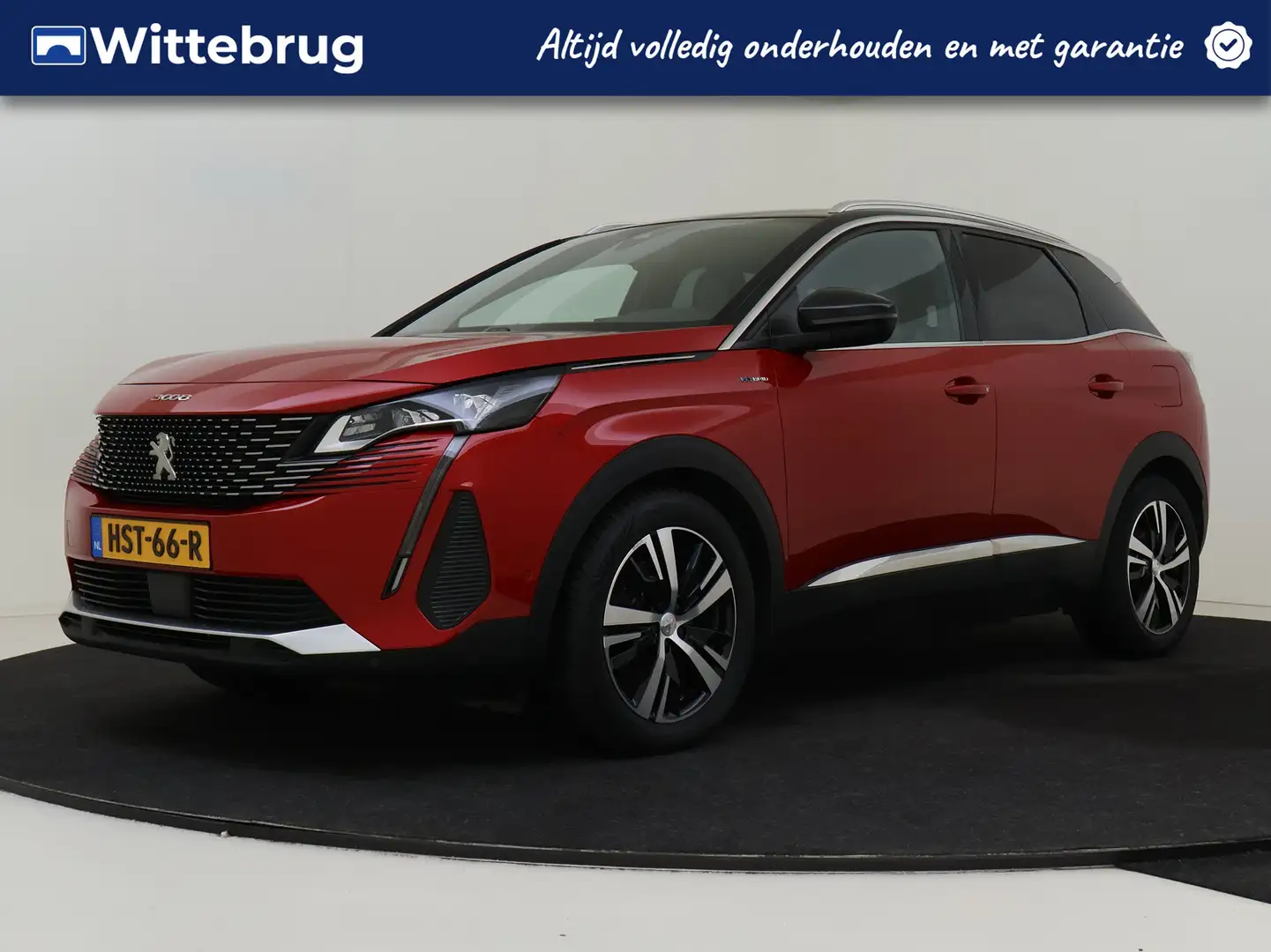 Peugeot 3008 1.6 HYbrid 225 GT Stoere Zuinige Plug-in-Hybride i Rouge - 1