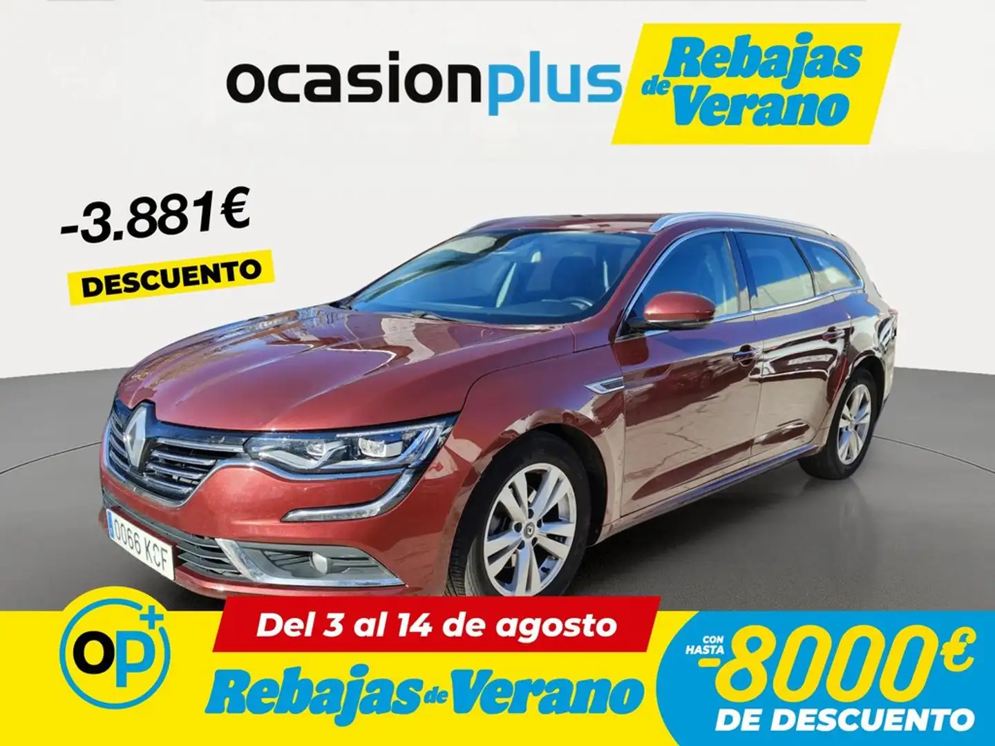 Renault Talisman S.T. 1.6dCi Energy Zen EDC 96kW Rojo - 1
