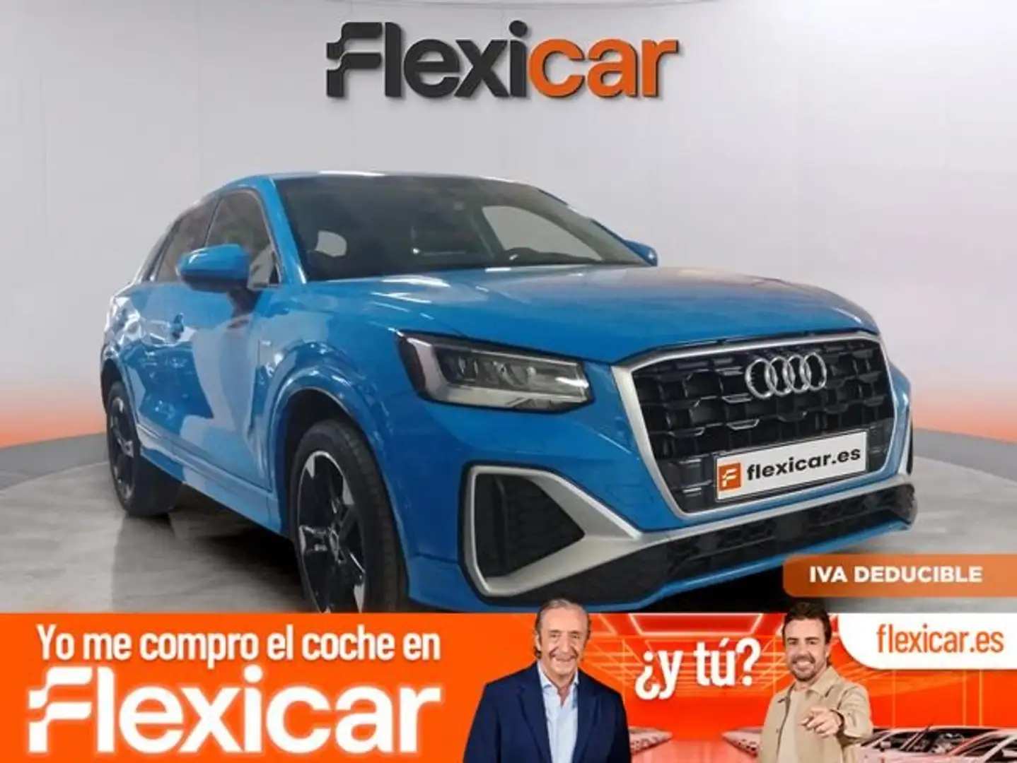 Audi Q2 30 TDI S line 85kW Azul - 1