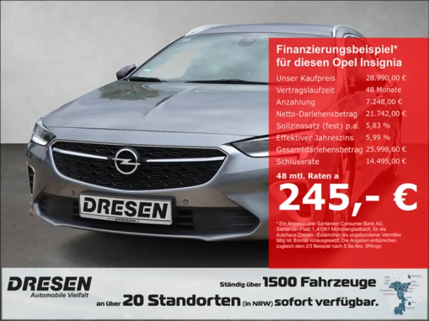 Opel Insignia B GSi 2.0 EU6d Sports Tourer/Automatik/Alcantara/N Szürke - 1